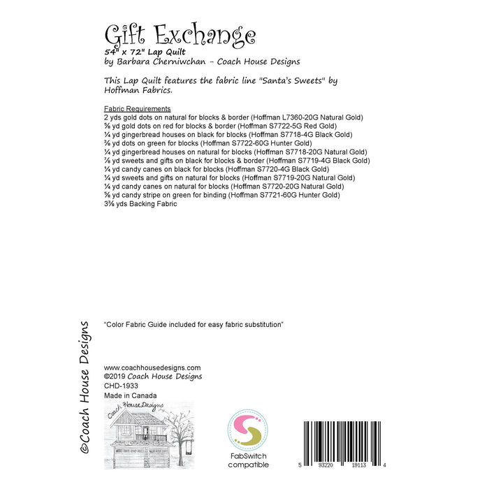 Gift Exchange Downloadable PDF Quilt Pattern