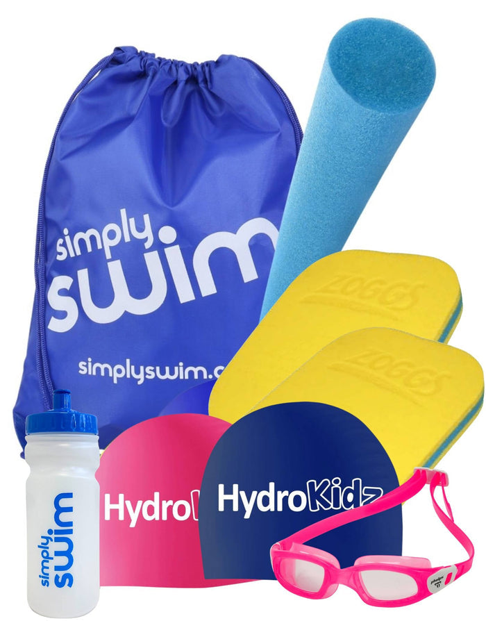 Girls Learn to Swim Start Pack + Goggles (0-6 years)