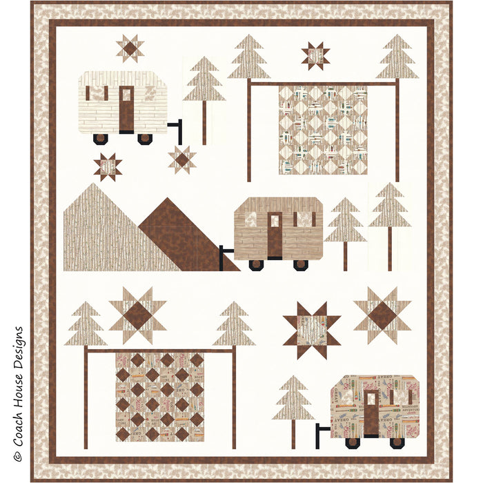 Go RVing! Downloadable PDF Quilt Pattern