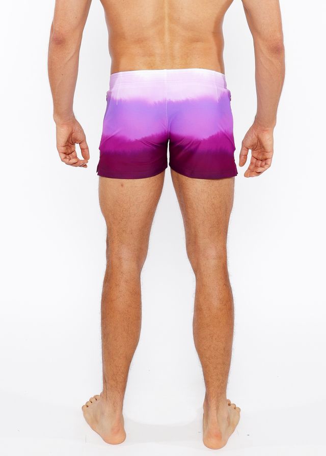 GRADIENT PRINTED SWIM SHORT
