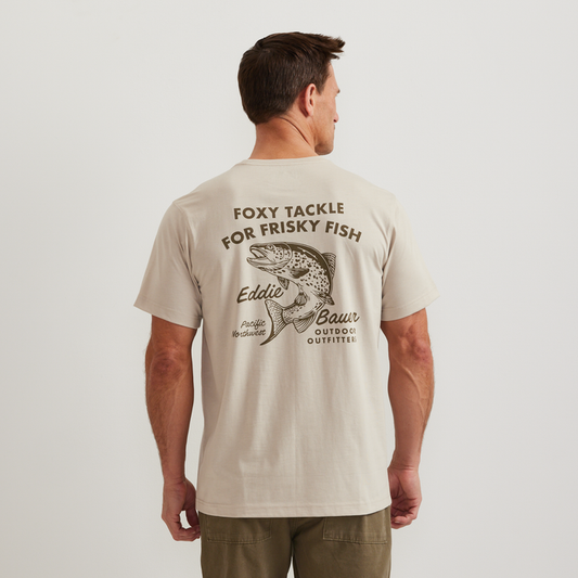 Graphic T-Shirt - Fish Club-Pumice-Regular-F1