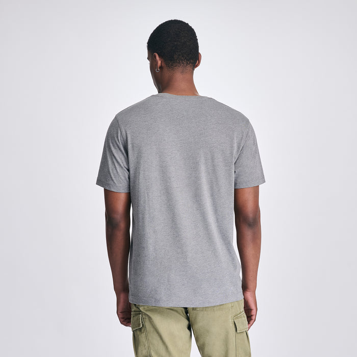 Graphic T-Shirt - Nature-Med Htr Gray-2