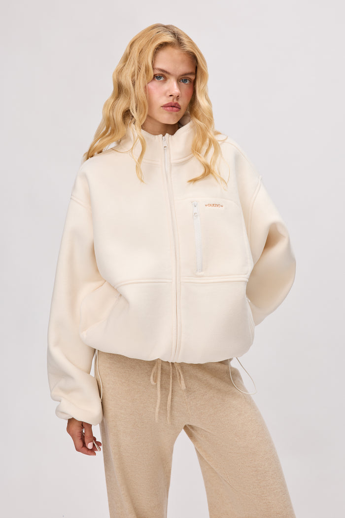 Guizio Fleece Zip Up Jacket