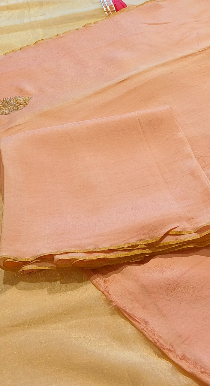 Gulrukh Grace Opara Silk Unstitched Suit