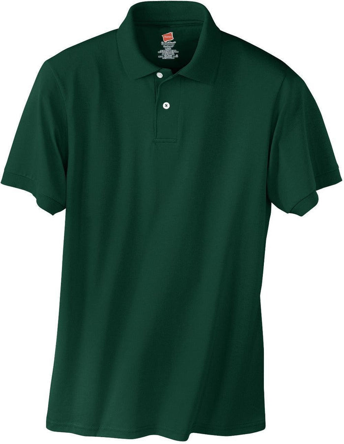Hanes EcoSmart 5.2-Ounce Jersey Knit Sport Shirt