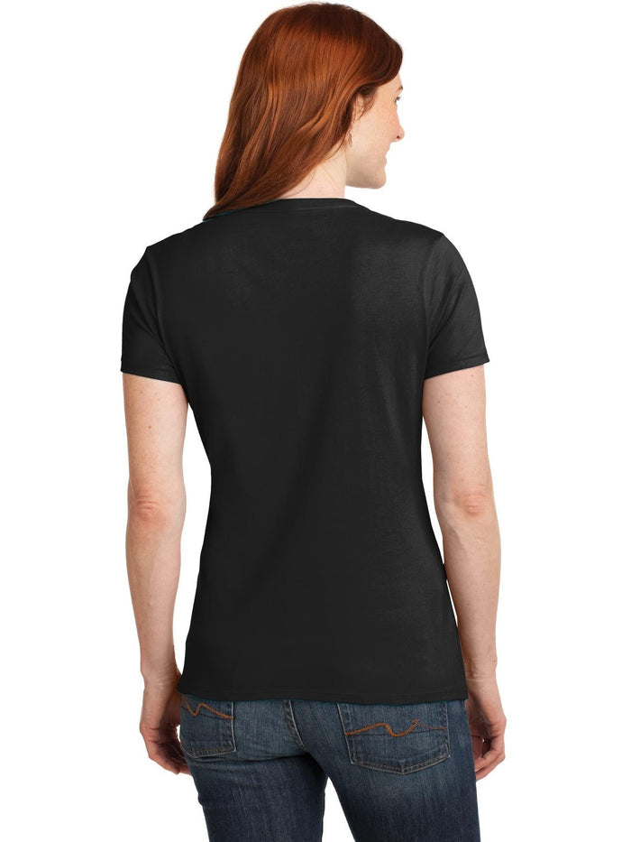 no-logo Hanes Ladies Nano-T Cotton V-Neck T-Shirt-Regular-Hanes-Thread Logic