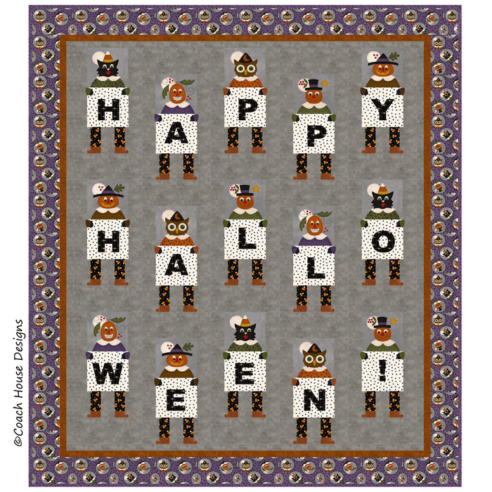 Happy Halloween Quilt Pattern