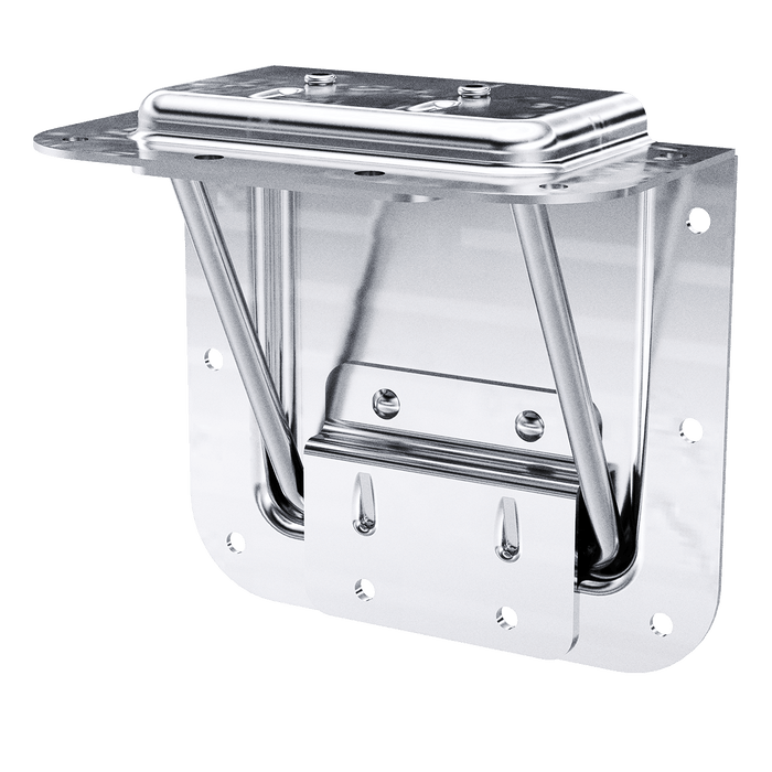 Heavy Duty Steel Recessed Lid Stay