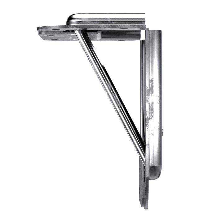 Heavy Duty Steel Recessed Lid Stay