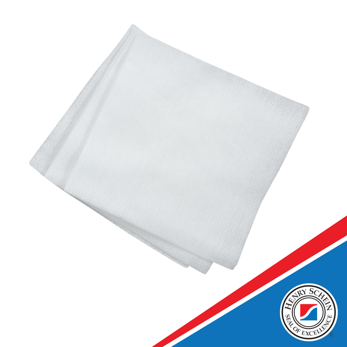Henry Schein Premium Gauze, Rayon/Polyester Blend Non-Woven Sponges, 4 in x 4 in 4 Ply Non-Sterile, 4-Ply, 200/Pack