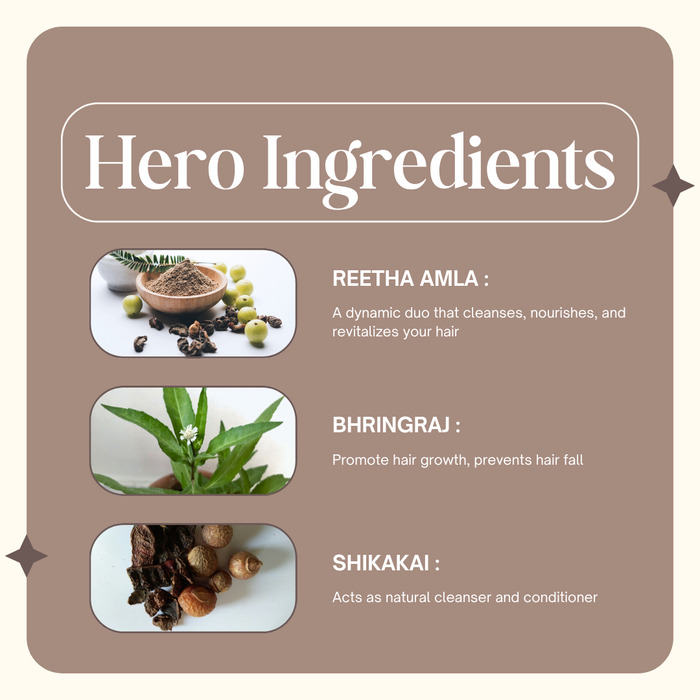 Herb-a-Veda Shampoo Bar for Hair Growth and Strength
