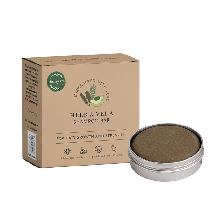 Herb-a-Veda Shampoo Bar for Hair Growth and Strength