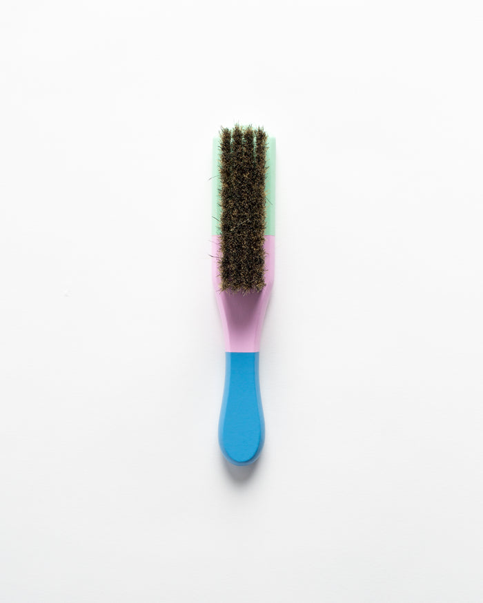 Hillbrush Clothing Brush in Pink & Blue