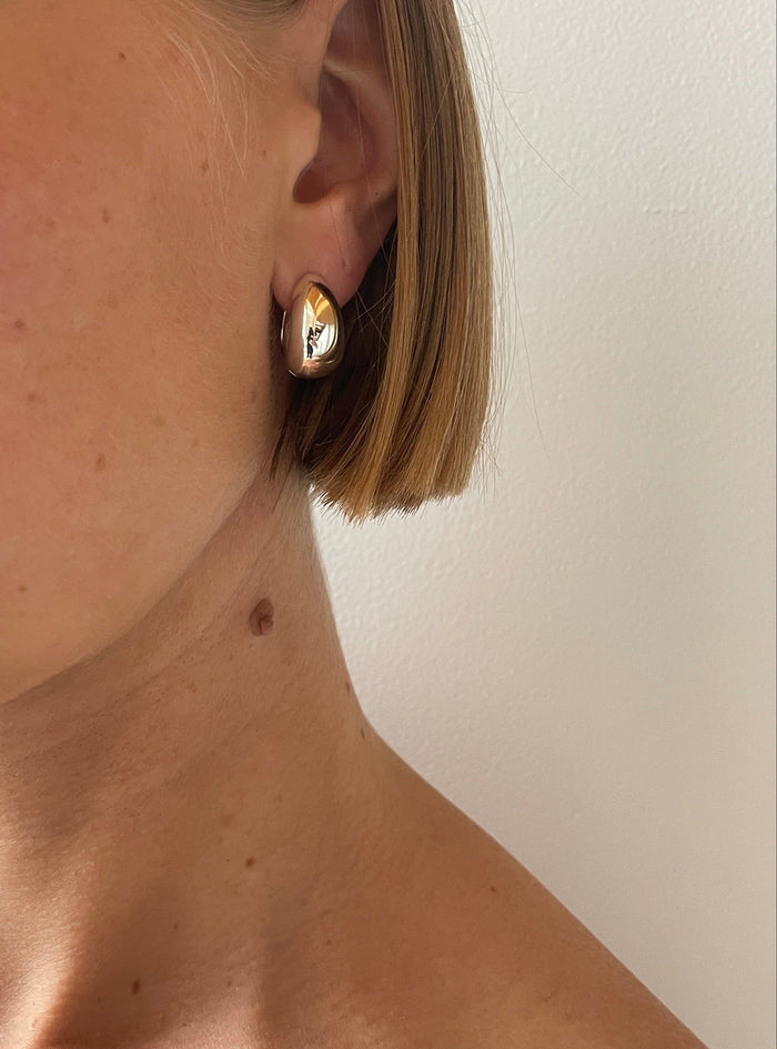 Hinged Hoop, Sterling Silver SOPHIE BUHAI