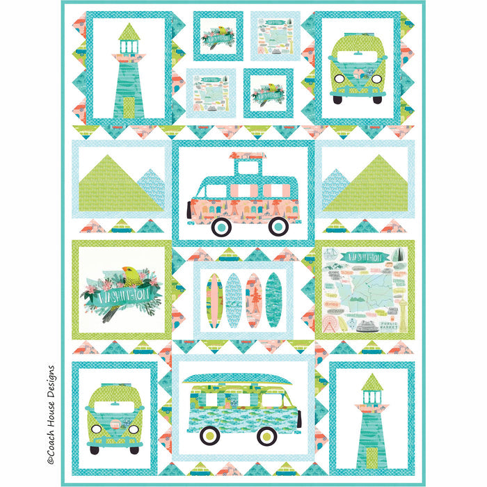 Hit the Road Quilt Pattern