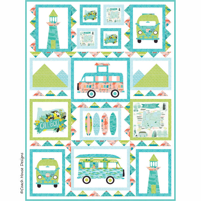 Hit the Road Quilt Pattern