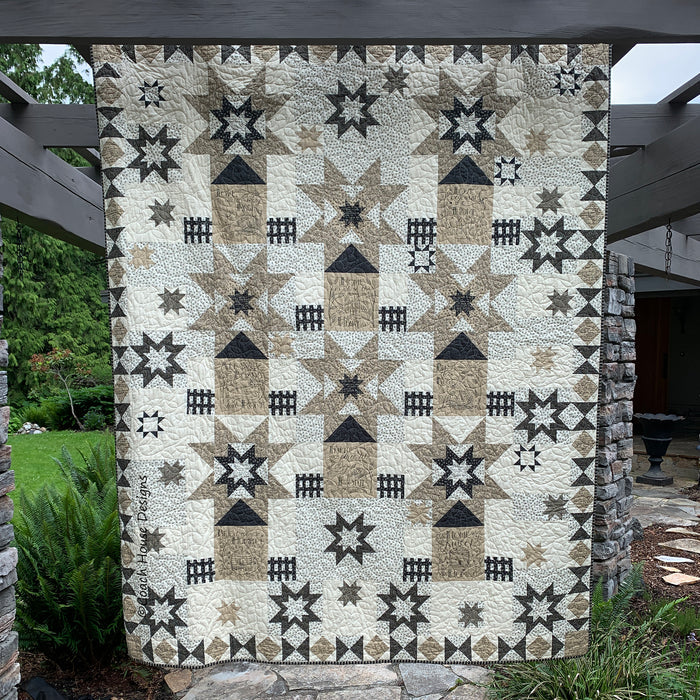 Home Among the Stars Downloadable PDF Quilt Pattern