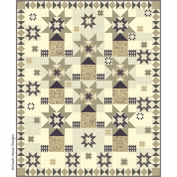 Home Among the Stars Downloadable PDF Quilt Pattern