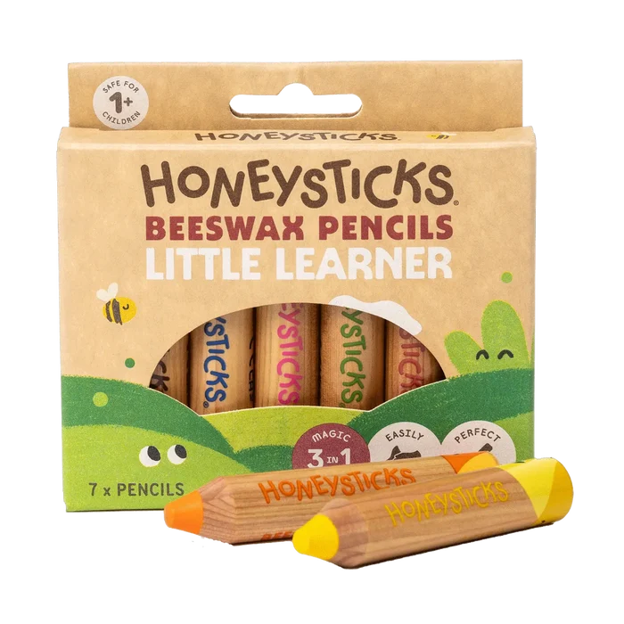 Go-For-Zero-Australia-Honeysticks-New-Zealand-Beeswax-Pencils-Little-Learners