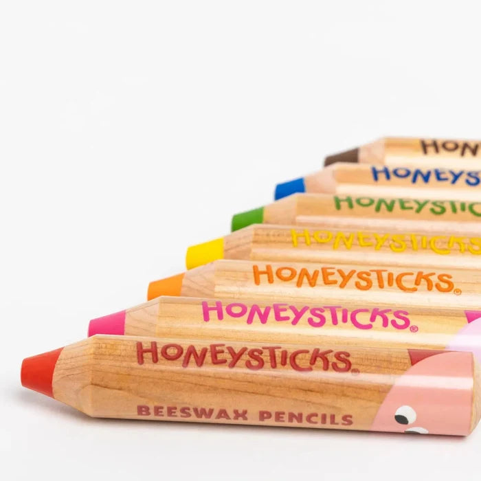 Go-For-Zero-Australia-Honeysticks-New-Zealand-Beeswax-Pencils-Little-Learners-Front