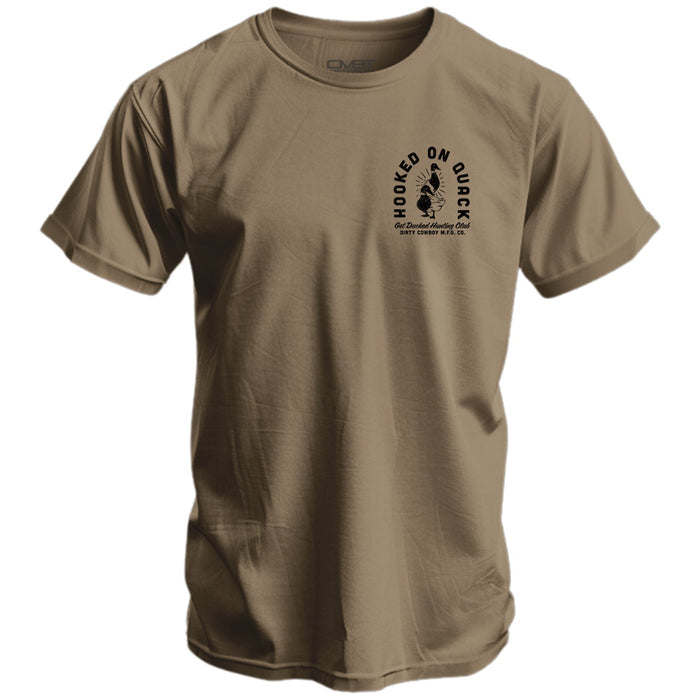 Hooked On Quack Hunter ' Get Ducked' Men's T-Shirt