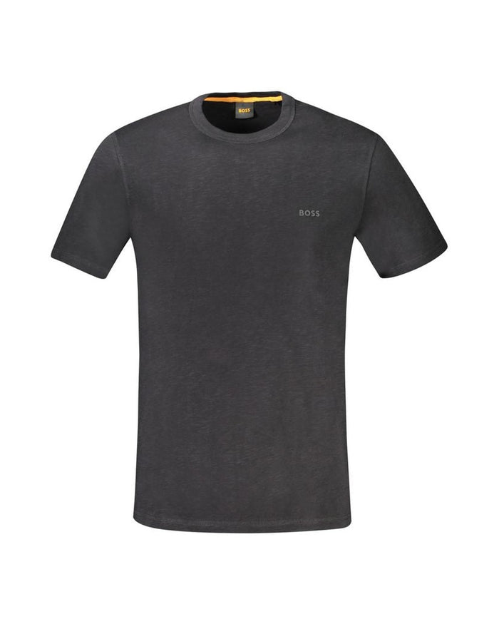 Hugo Boss Black Cotton Men's T-Shirt