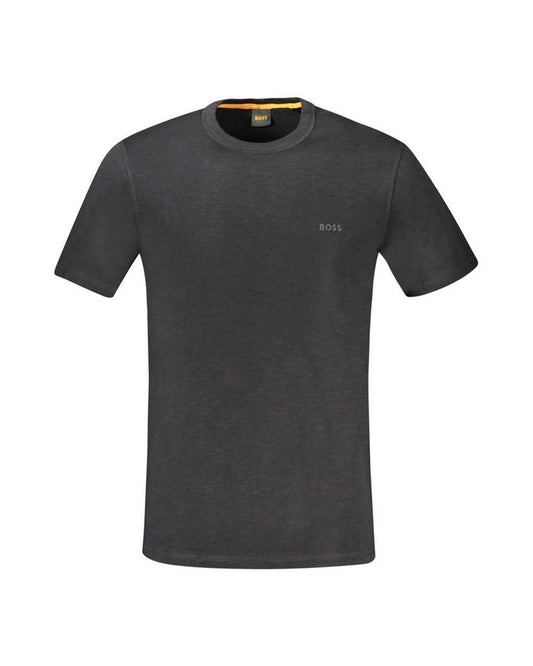 Hugo Boss Black Cotton Men's T-Shirt