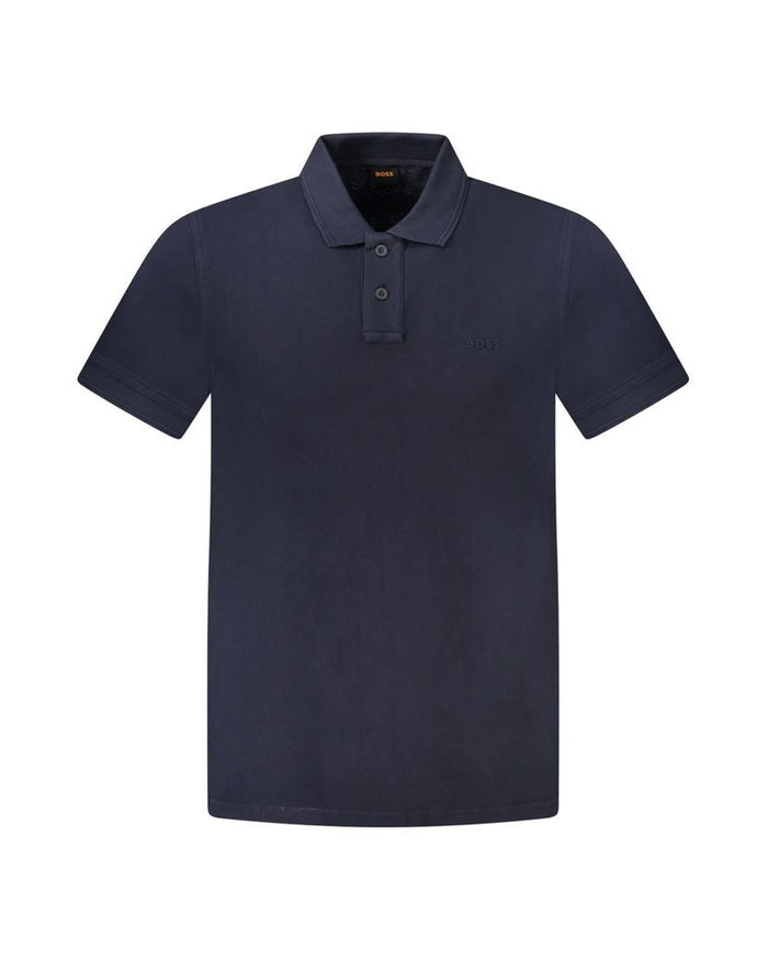 Hugo Boss Blu Cotone Uomo Polo