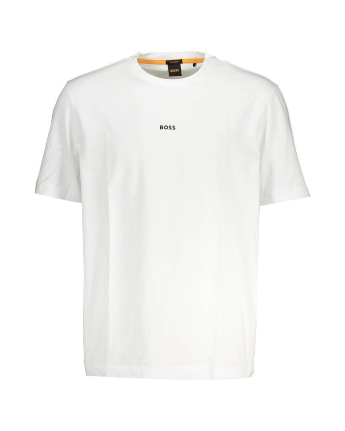 Hugo Boss White Organic Cotton Men's T-Shirt