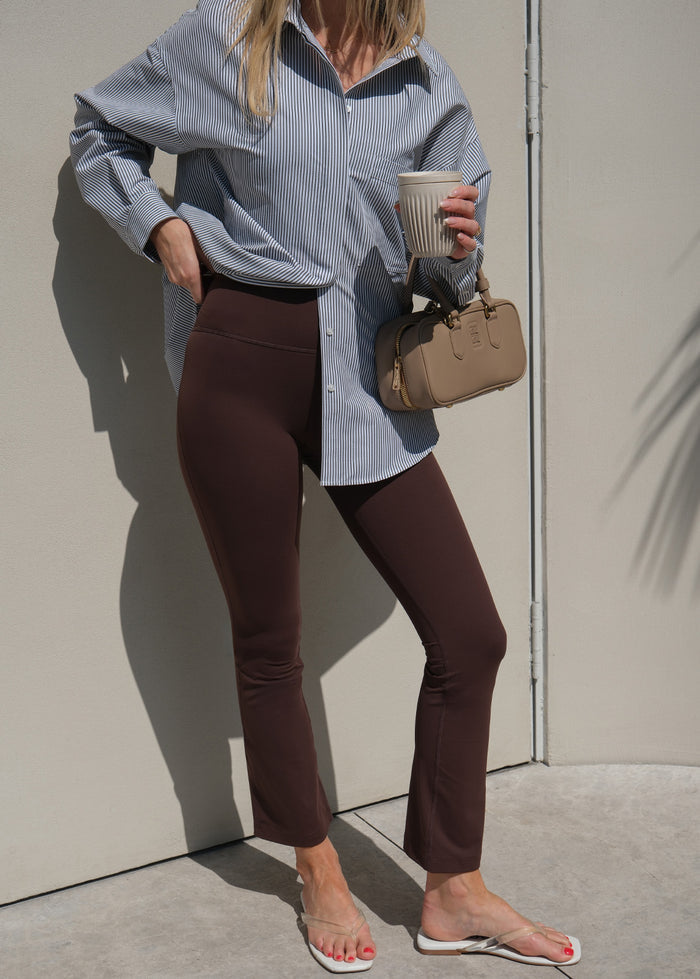 In Motion Pocket Cropped Flare Pant