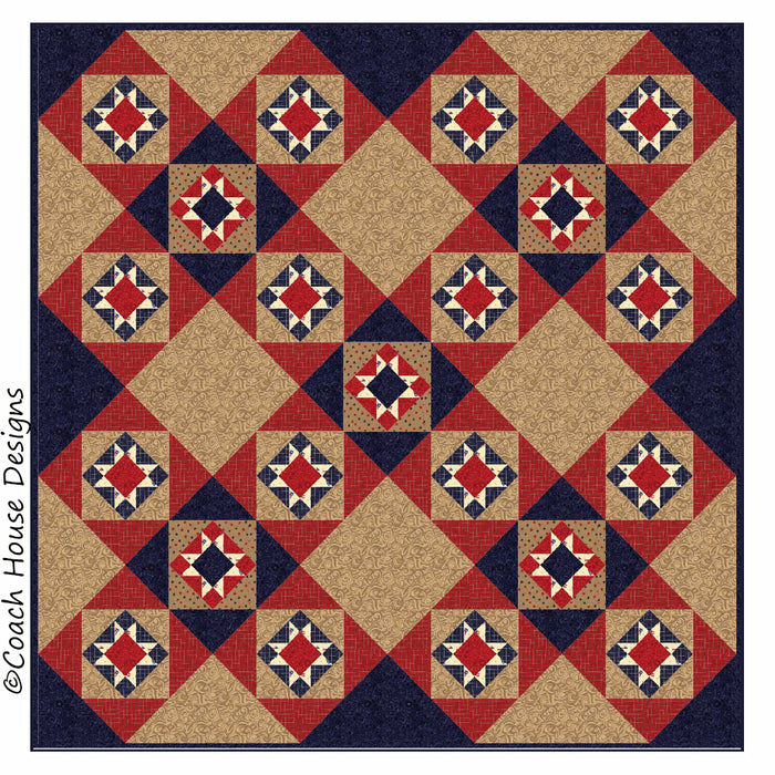 Independence Downloadable PDF Quilt Pattern