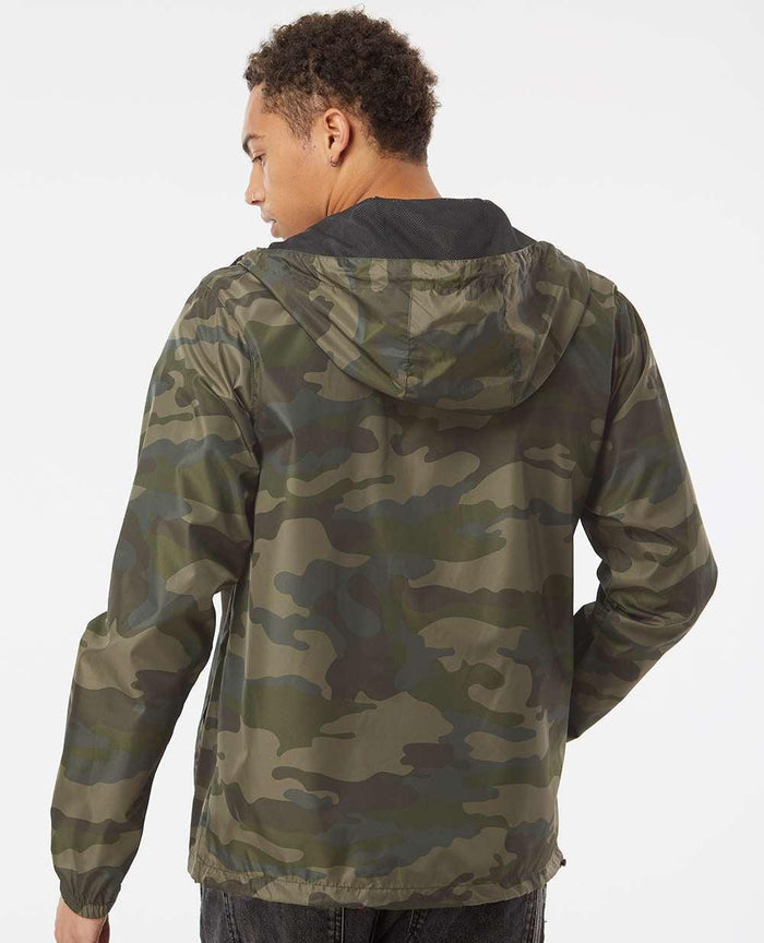 no-logo Independent Trading Co. Water-Resistant Lightweight Windbreaker-Men's Jackets-Independent Trading Co.-Thread Logic