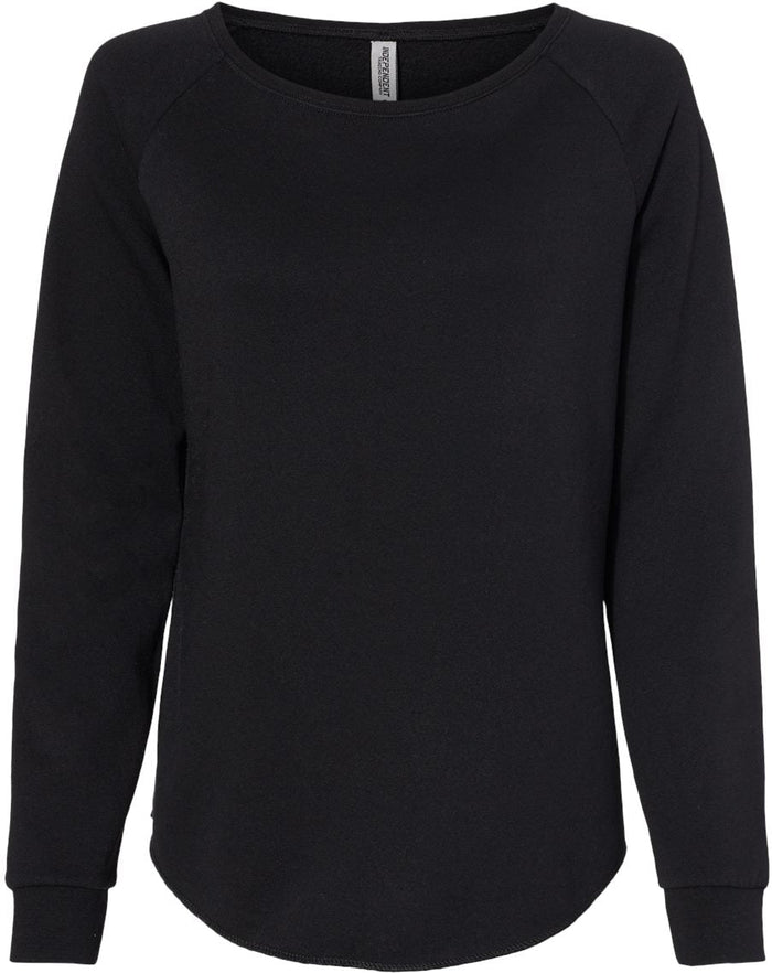 Independent Trading Co. Women's California Wave Wash Crewneck Sweatshirt