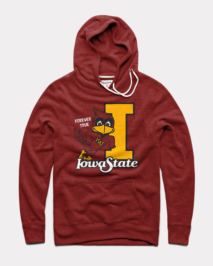 Cardinal Iowa State Cyclones Forever True Vintage Hoodie