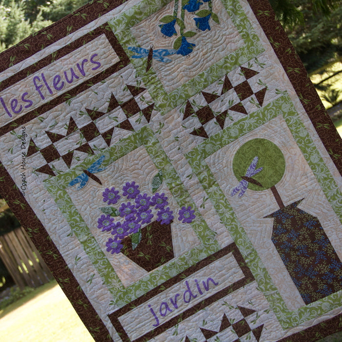 Jardin Downloadable PDF Quilt Pattern