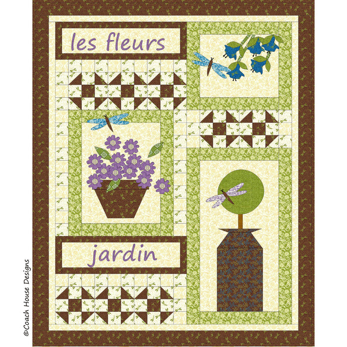 Jardin Downloadable PDF Quilt Pattern