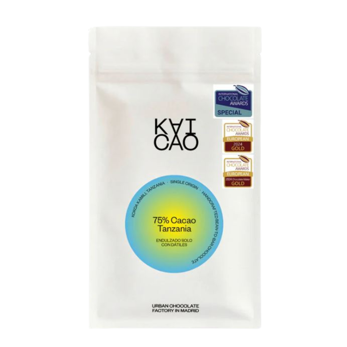 Kaicao 75% Dark Chocolate Kokoa Kamili Tanzania 70g