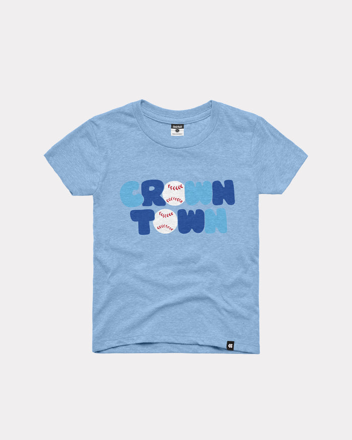 Kids Crown Town White Cap T-Shirt