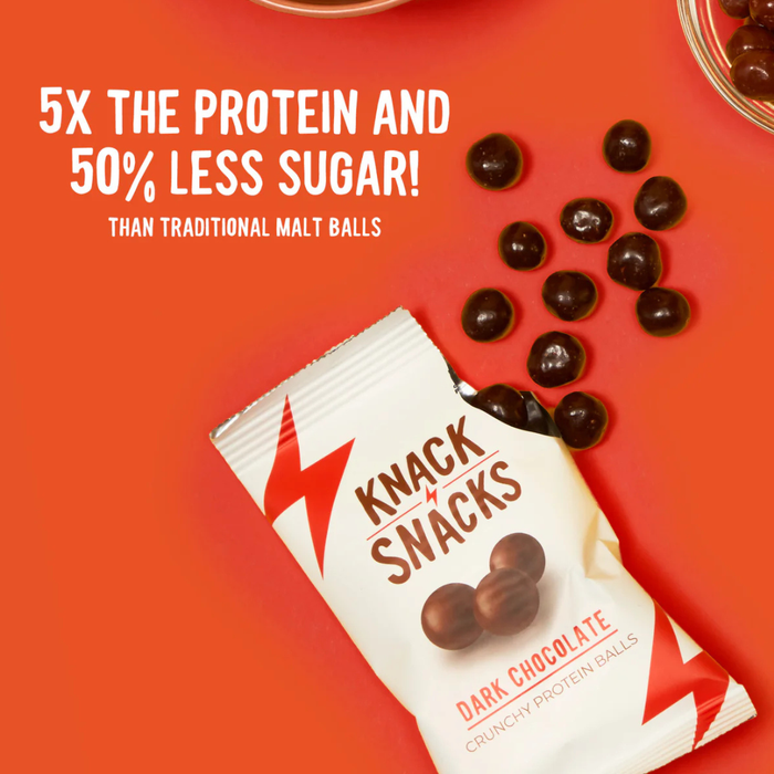 Knack Snacks Dark Chocolate Protein Balls 34g