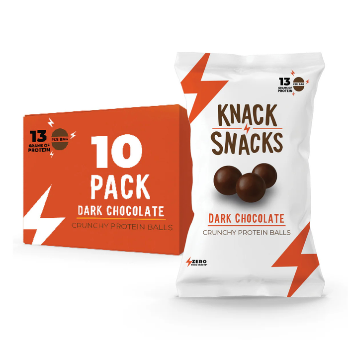 Knack Snacks Dark Chocolate Protein Balls 34g
