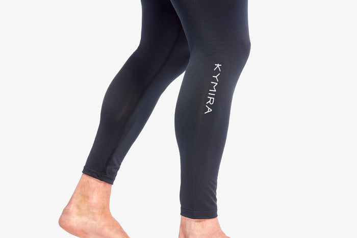 Men's Infrared Performance Leggings with Zip - KYMIRA Core 3.0 - Bascora