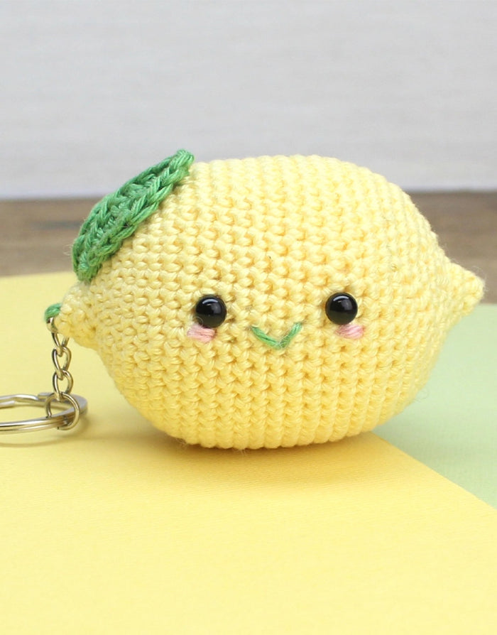 Lemon Keyring Crochet Kit, Hardicraft