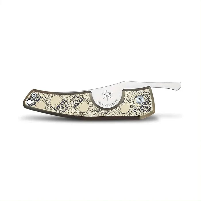 Les Fines Lames Cigar Cutter Le Petit Brass Skulls - CC0203003