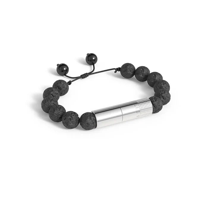 Les Fines Lames Punch Bracelet Lava Stone - BP3127040