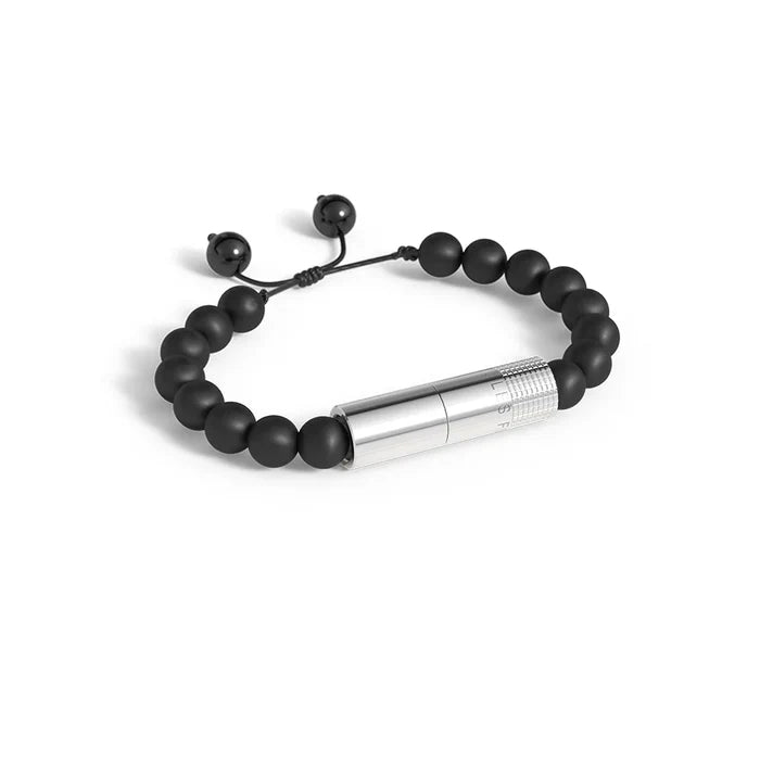 Les Fines Lames Punch Bracelet Onyx Matte - BP3128038