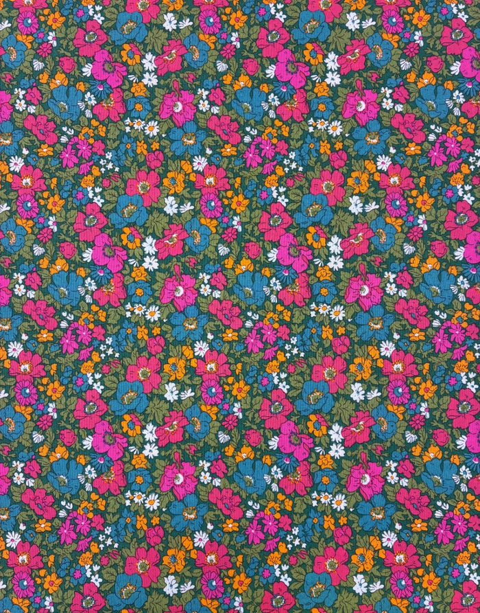 Liberty Fabrics Lasenby Quilting Cotton, Everlasting - Cosmos Song A