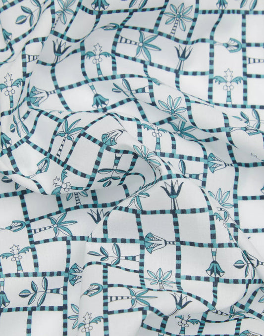 Liberty Fabrics Tana Lawn® Palm Trellis C