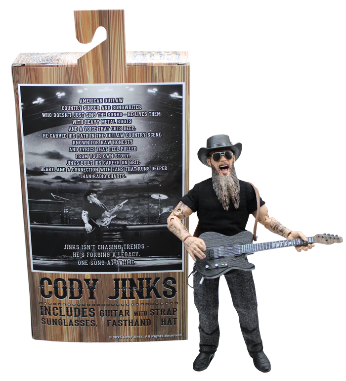 LIMITED EDITION: Signed Cody Jinks Figurine