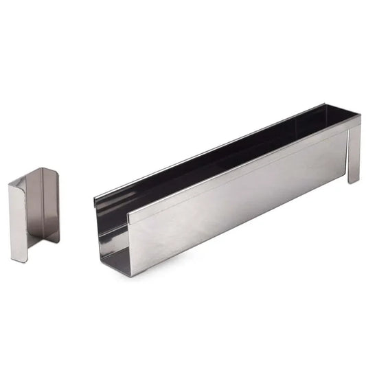 Long Loaf Mold with Removable Ends,and Non Stick Liner 
11.8 x1.6 x 2.2 inch-  Stainless Steel