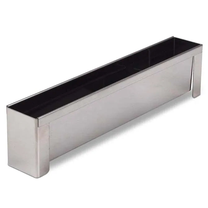 Long Loaf Mold with Removable Ends,and Non Stick Liner 
11.8 x1.6 x 2.2 inch-  Stainless Steel